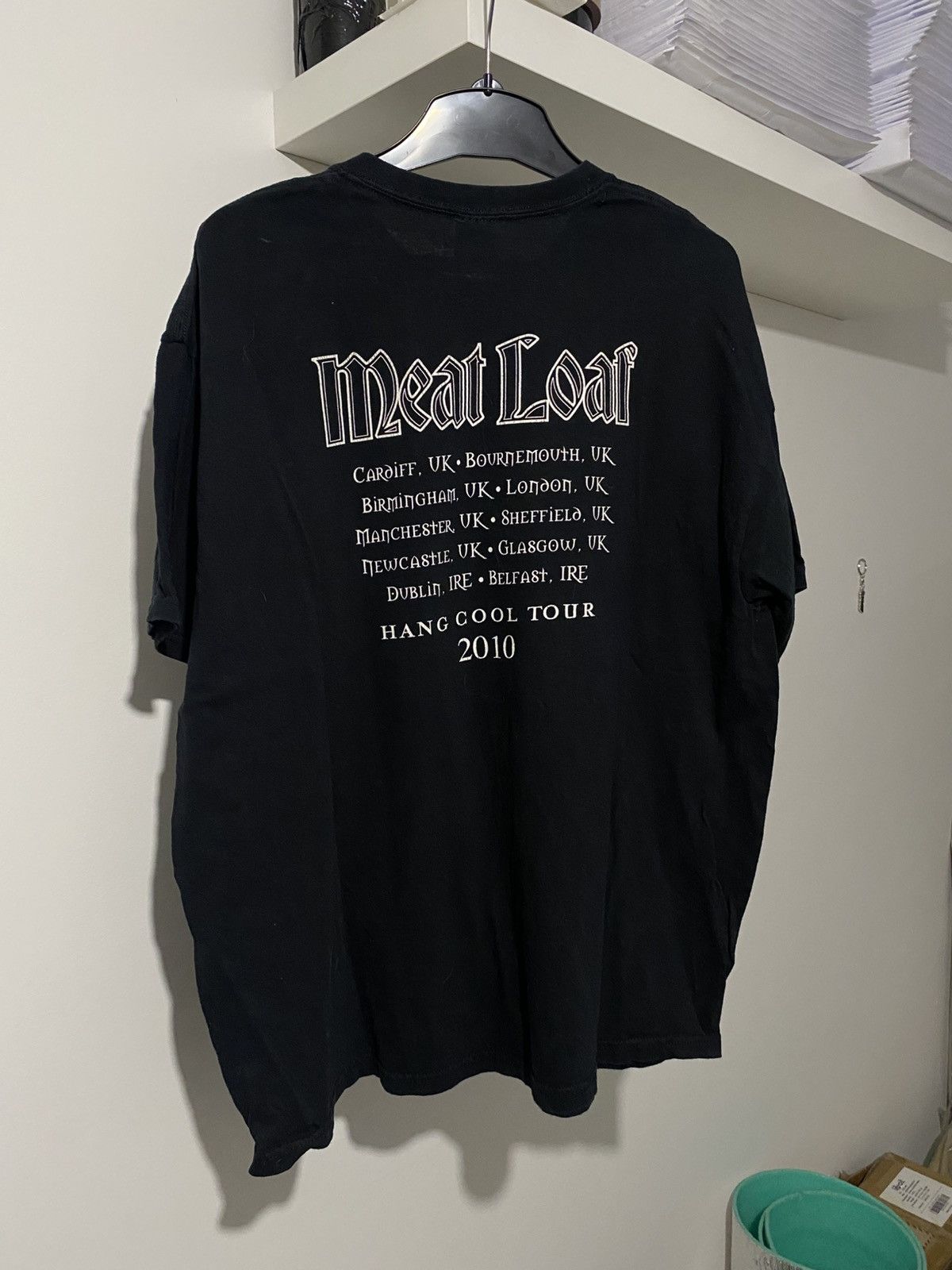Band Tees × Vintage Meat Loaf Hang Cool Teddy Bear 2010 Tee y2k metal band tees Size US XL / EU 56 / 4 - 2 Thumbnail
