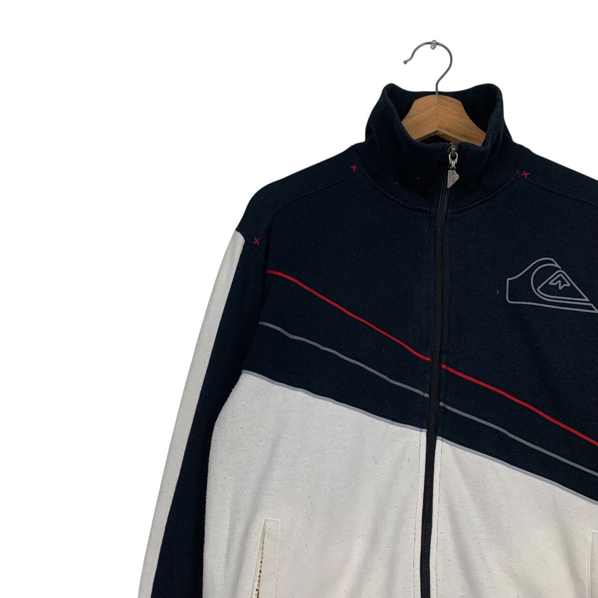 Quiksilver QUIKSILVER Turtleneck Sweater Jacket Track Jacket #2405-C108 Size US M / EU 48-50 / 2 - 6 Thumbnail