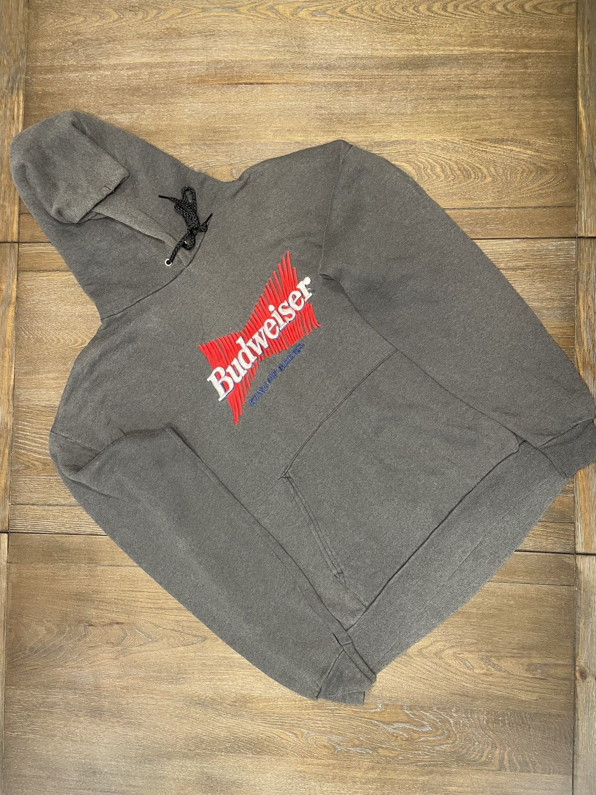 Budweiser × Vintage Budweiser Vintage Hoodie Size US XL / EU 56 / 4 - 1 Thumbnail