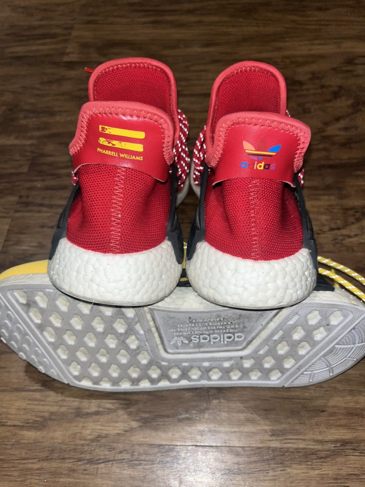 Adidas × Pharrell Human Race Scarlet Size US 9.5 / EU 42-43 - 7 Thumbnail