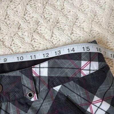 Burton Burton Snowboard Pants Plaid Insulated Waterproof Winter Ski Size 27" / US 4 / IT 40 - 11 Thumbnail