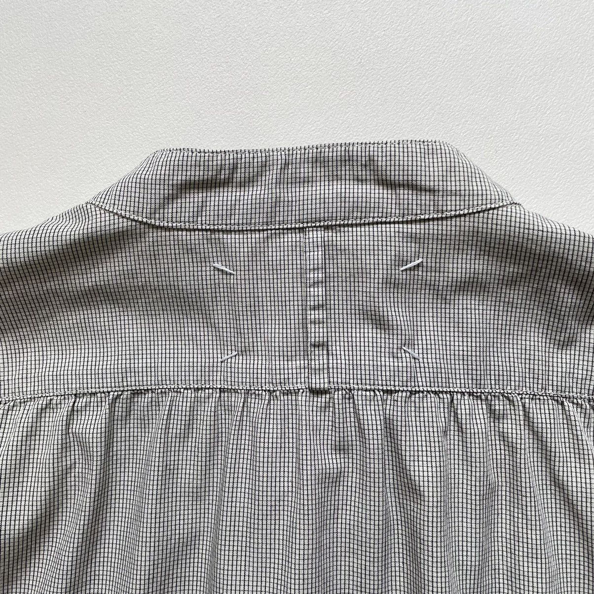 Maison Margiela S/S 04 Collarless Grid Check Shirt Size US M / EU 48-50 / 2 - 15 Thumbnail