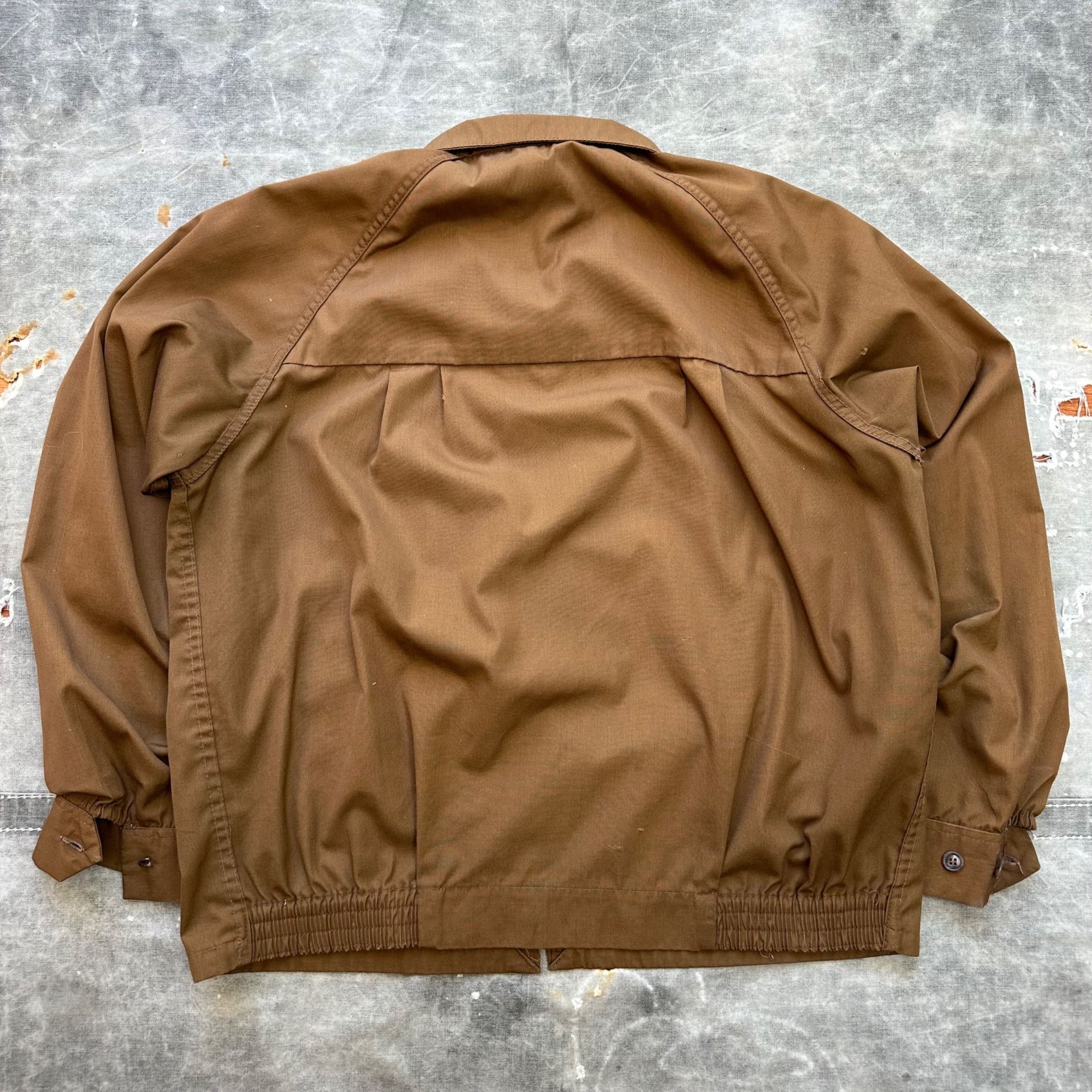 Vintage Vintage 50s/60s Peter’s Sportswear Simple Brown Jacket Size US L / EU 52-54 / 3 - 3 Thumbnail