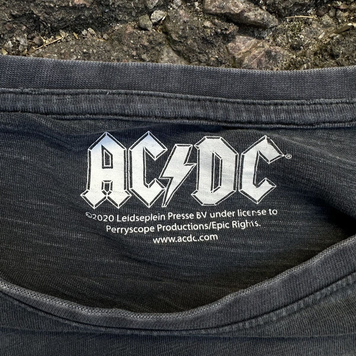 Vintage Vintage AC/DC T-shirts Big Logo 90s Metal Rock Band Tee Size US XXL / EU 58 / 5 - 6 Thumbnail