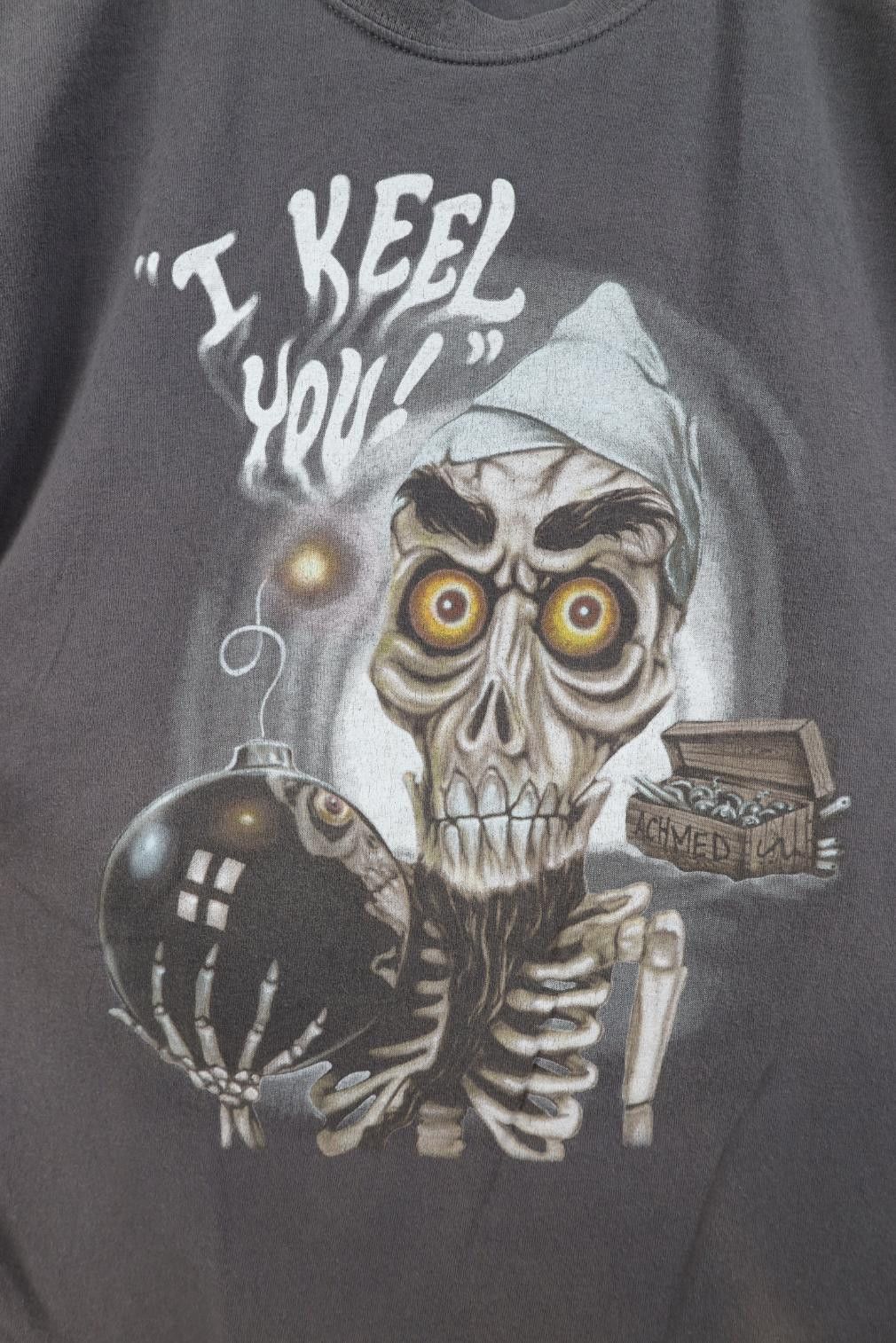 Vintage Vintage Y2K Sun Jeff Dunham Comedian I Keel You T-Shirt Size US XL / EU 56 / 4 - 12 Thumbnail