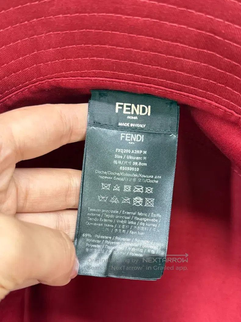 Fendi Fendi size 59cm Classic Monogrammed Fisherman's Hat, Versat Size ONE SIZE - 5 Thumbnail