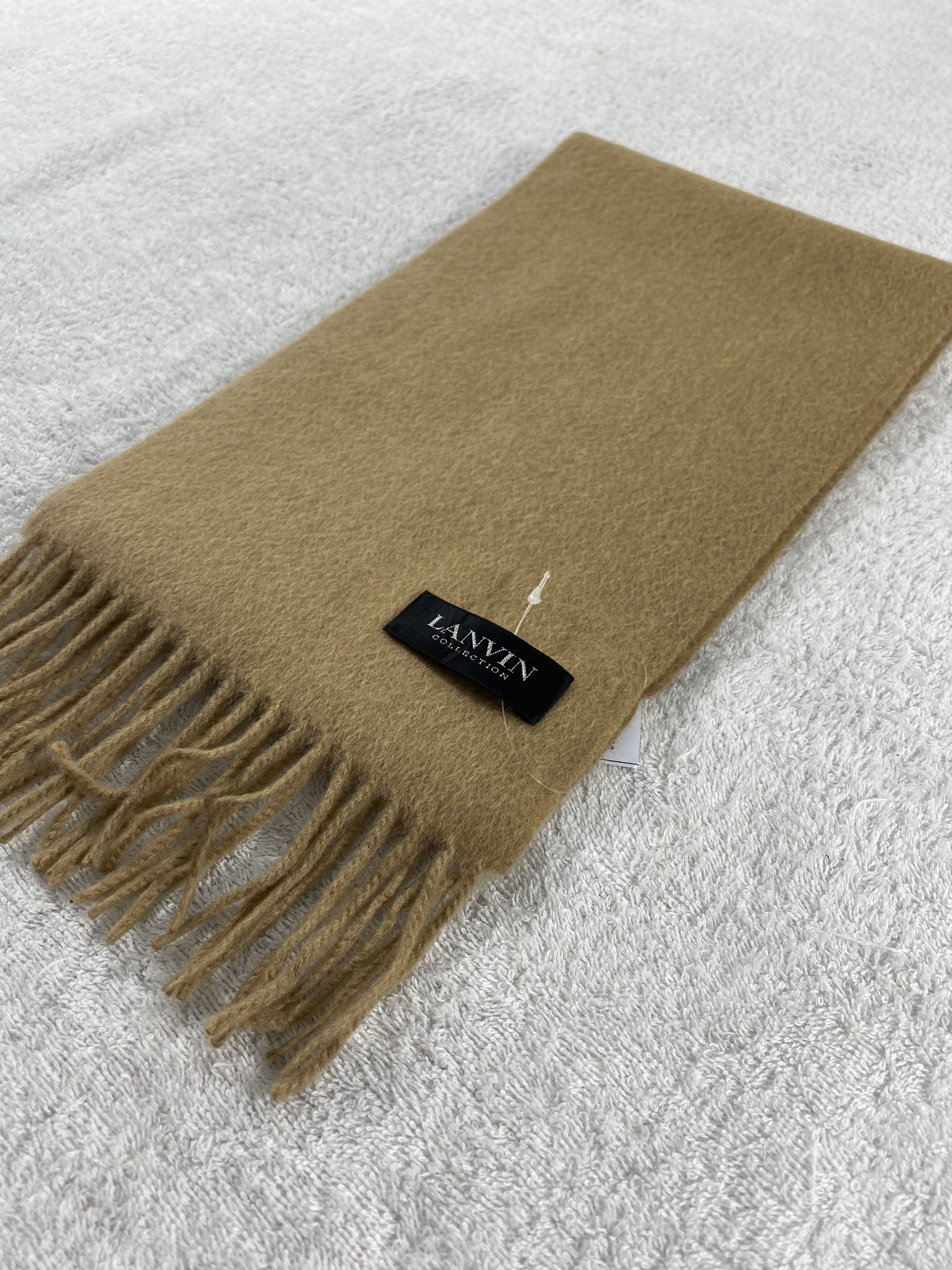 Lanvin × Vintage Lanvin Scarf / Muffler / Neckwear - WW1669 Size ONE SIZE - 3 Thumbnail