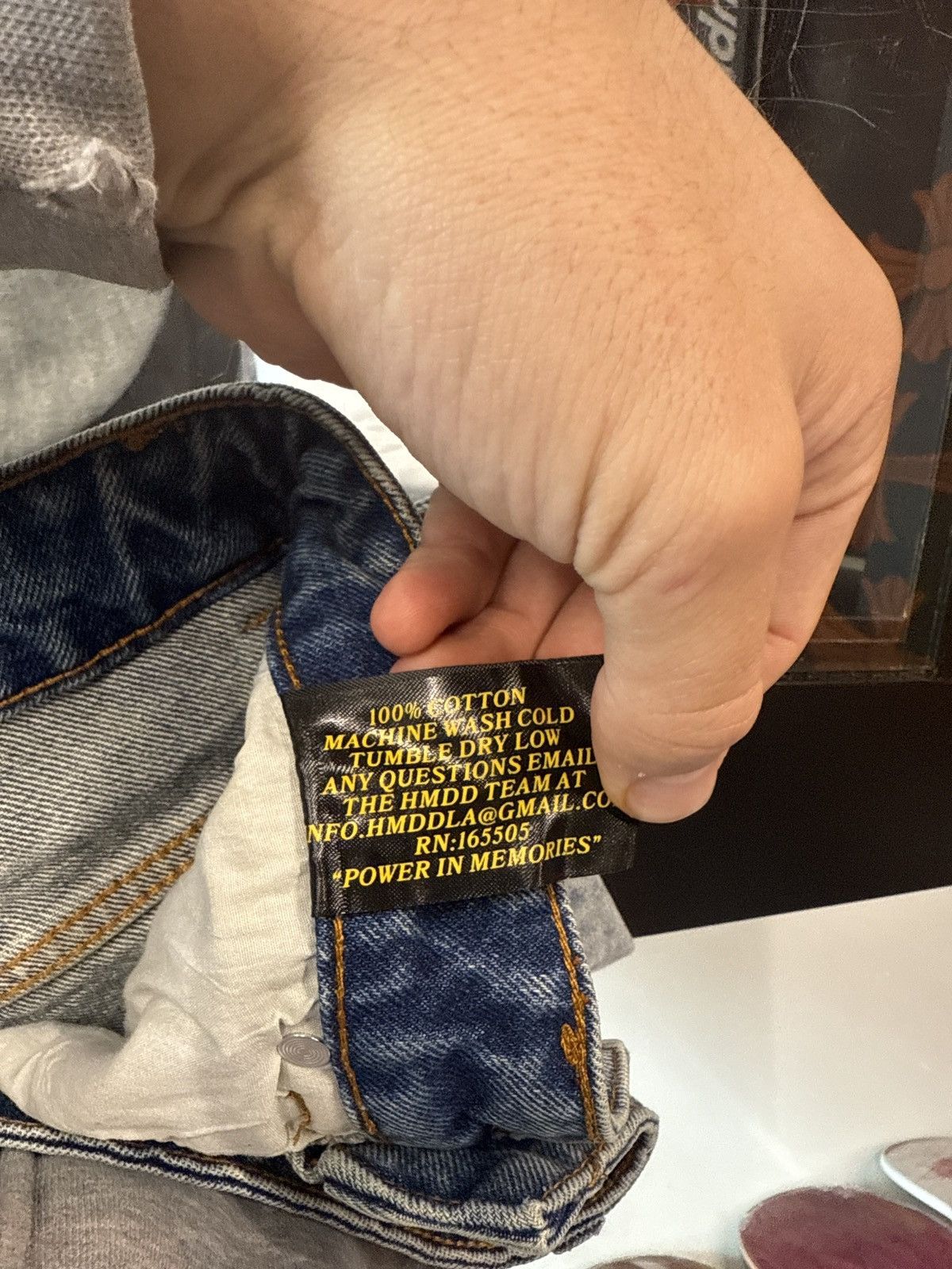 HMDD HMDD Ace Jorts Blue Size US 30 / EU 46 - 4 Thumbnail