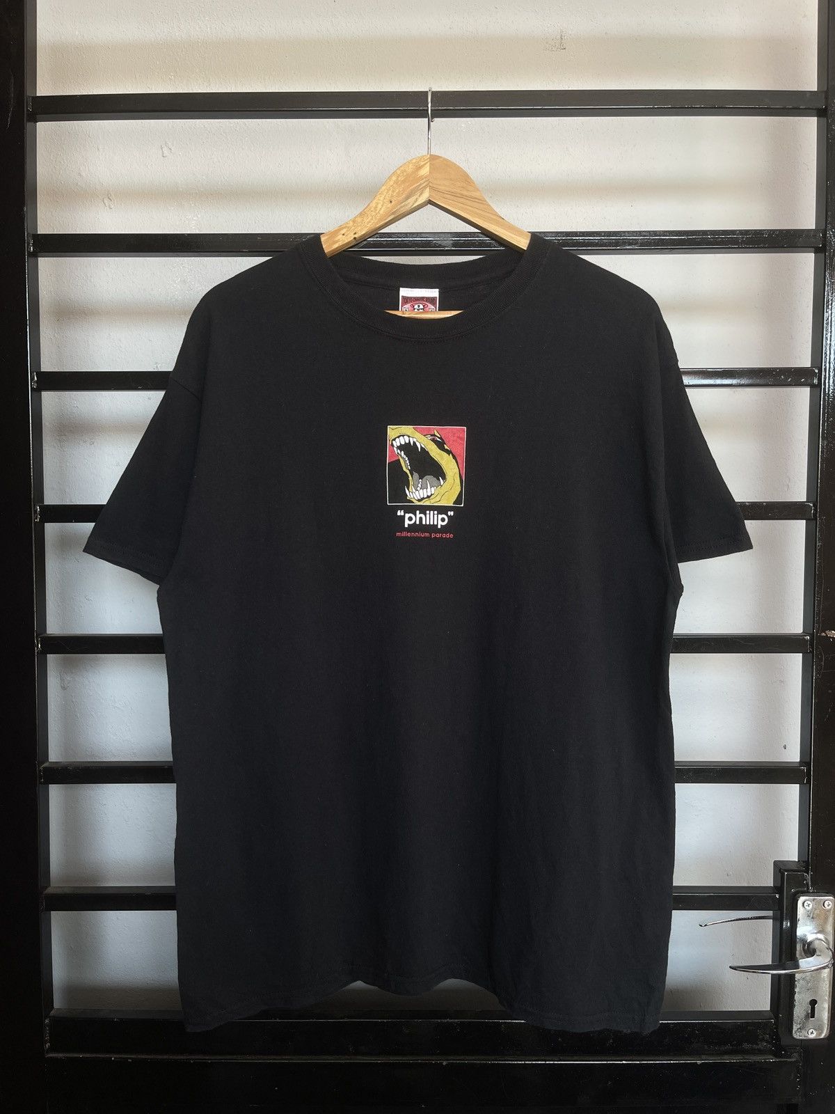 image of Band Tees x Rock Band Millenium Parade Japanese Band in Black, Men's (Size Large)