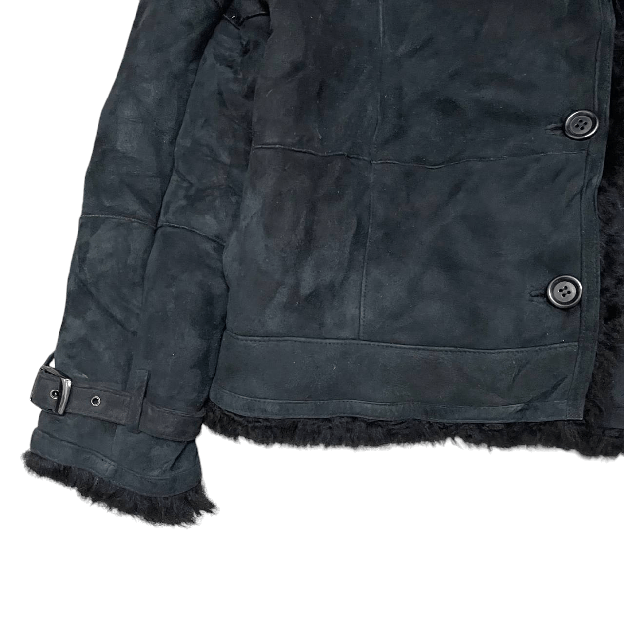 14th Addiction Vintage Ozoc Fur Leather Jacket ifsixwasnine lgb kmrii Size US M / EU 48-50 / 2 - 3 Thumbnail