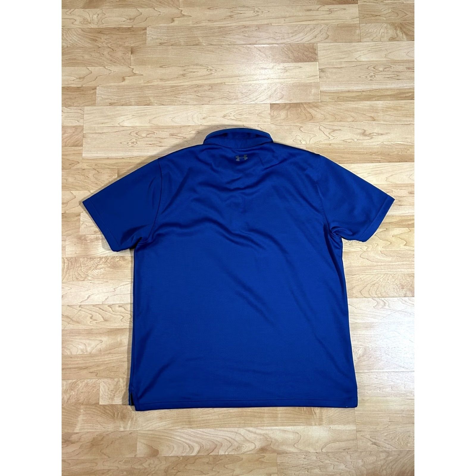 Under Armour Mens Under Armour Golf Polo Shirt Blue Loose Short Sleeve Active sz XL Size US XL / EU 56 / 4 - 2 Thumbnail