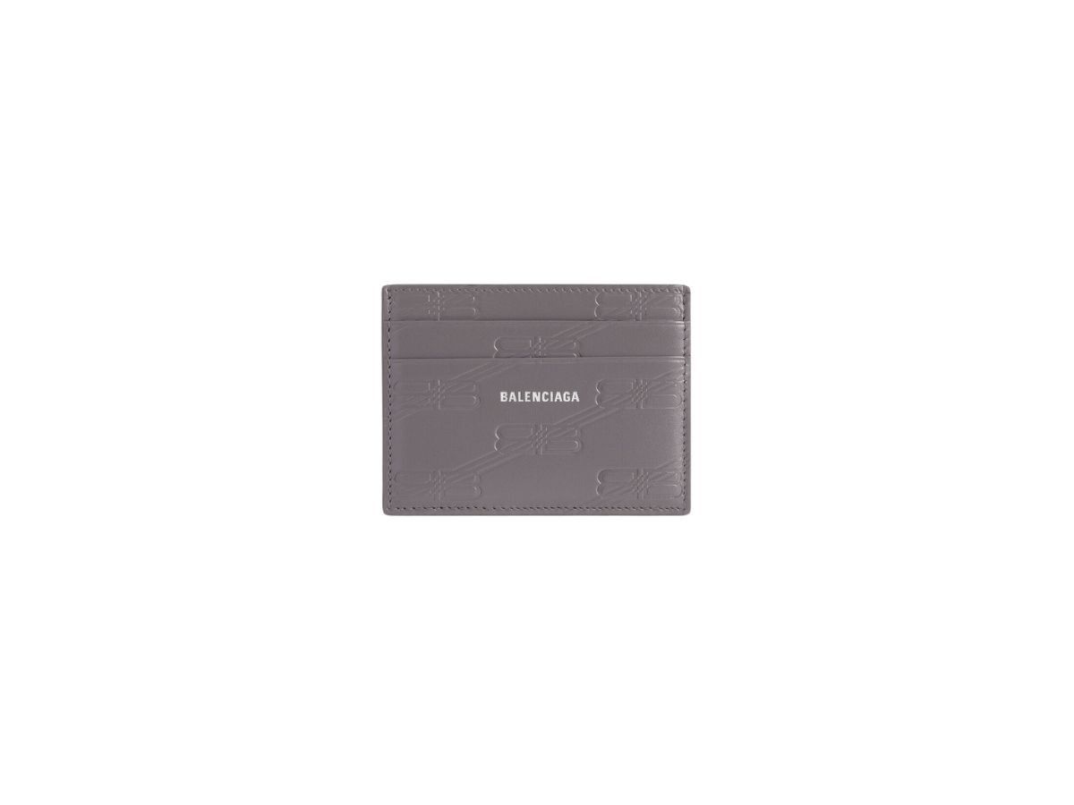 Balenciaga o1la1rc1a0126 Size: OS / Embossed Monogram Card Case Box Size ONE SIZE - 1 Thumbnail