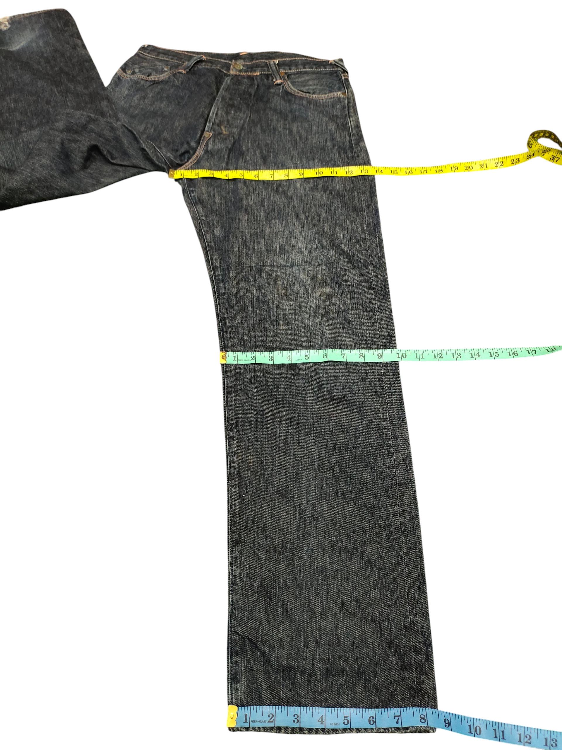 Evisu Evisu Yamane Calvin Leong Selvedge Denim Jeans Size US 32 / EU 48 - 17 Thumbnail