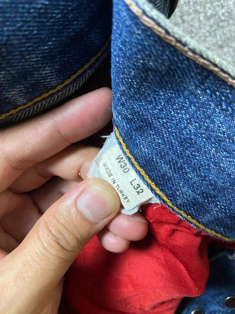 Evisu × Puma 🔥 EVISU x PUMA Straight Cut Denim Jeans 🔥 (135) Size US 33 - 6 Thumbnail
