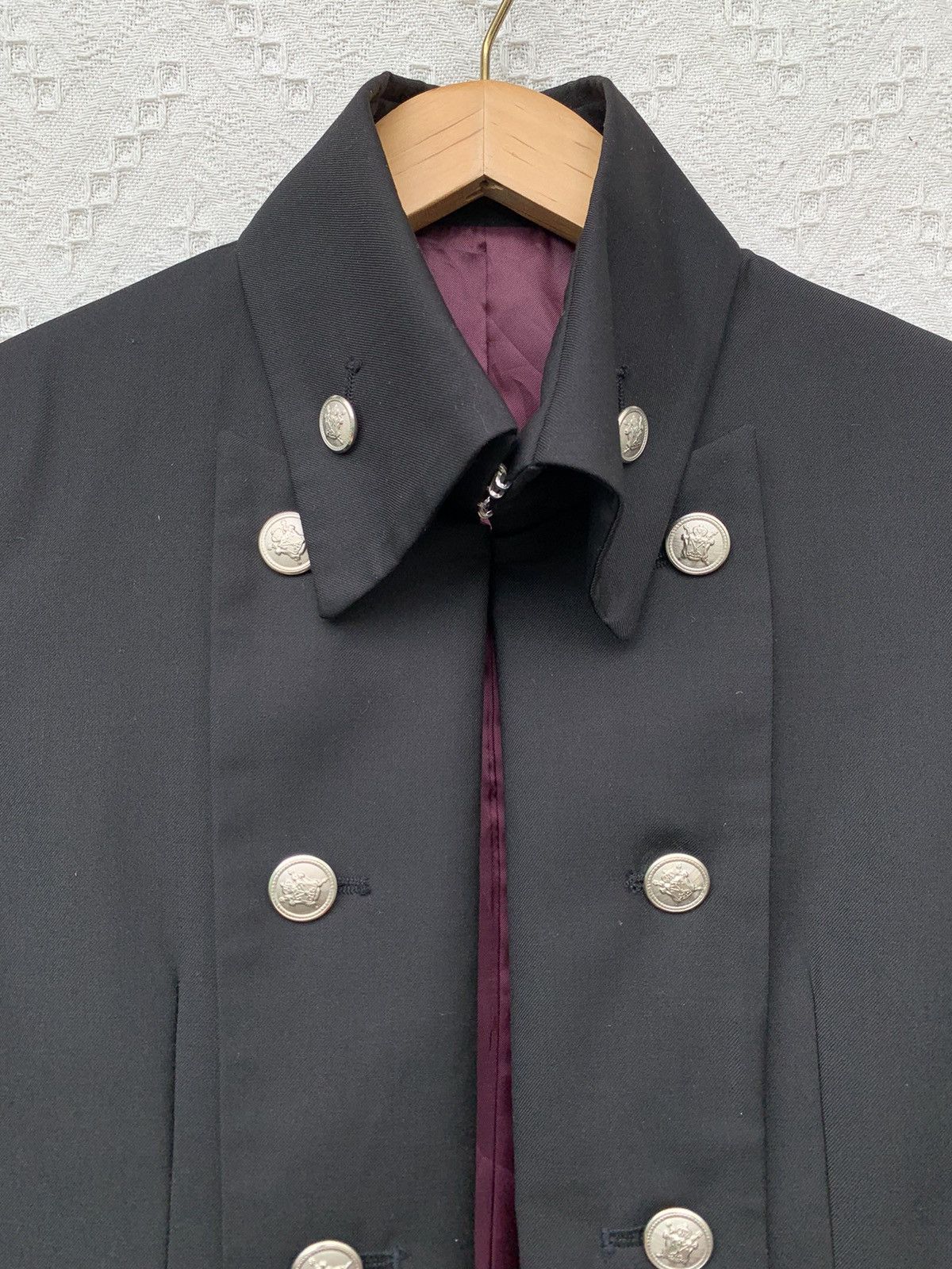 Japanese Brand No Id Napoleon Black Jacket Size US S / EU 44-46 / 1 - 3 Thumbnail