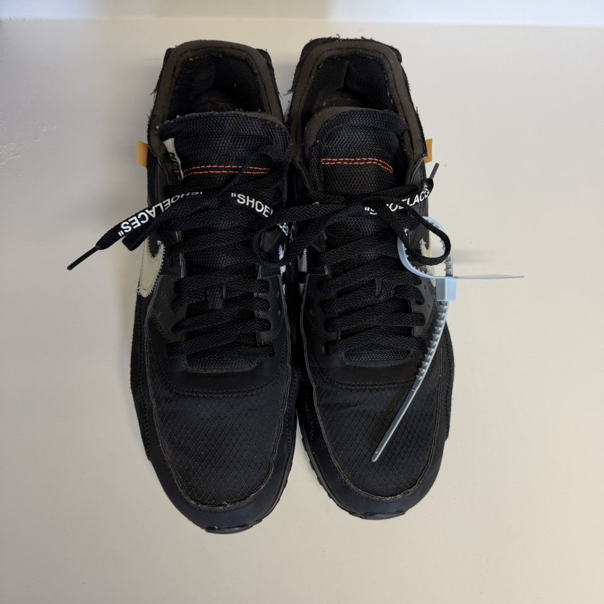 Nike × Off-White Nike x Off White Air Max 90 Size US 13 / EU 46 - 7 Thumbnail