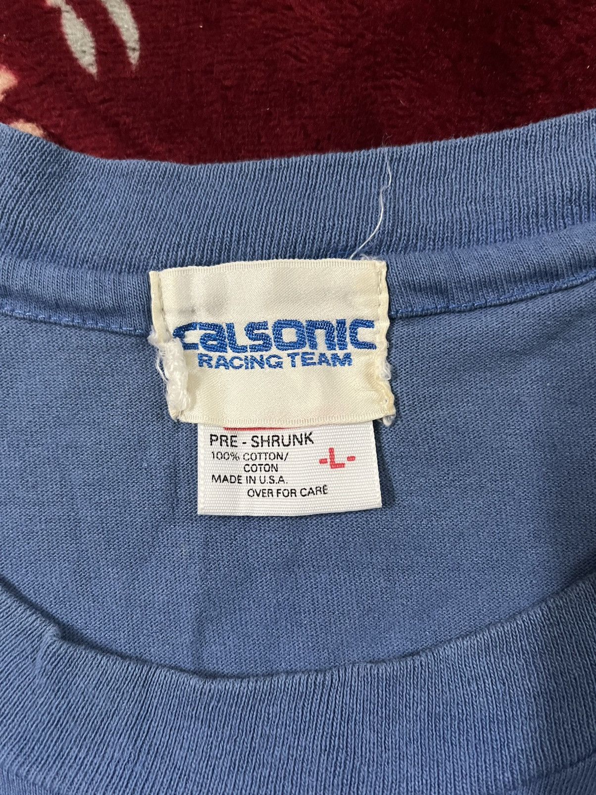 Gear for Sports × Vintage Vintage Calsonic Racing Team Nissan Skyline Tshirt Size US L / EU 52-54 / 3 - 4 Thumbnail