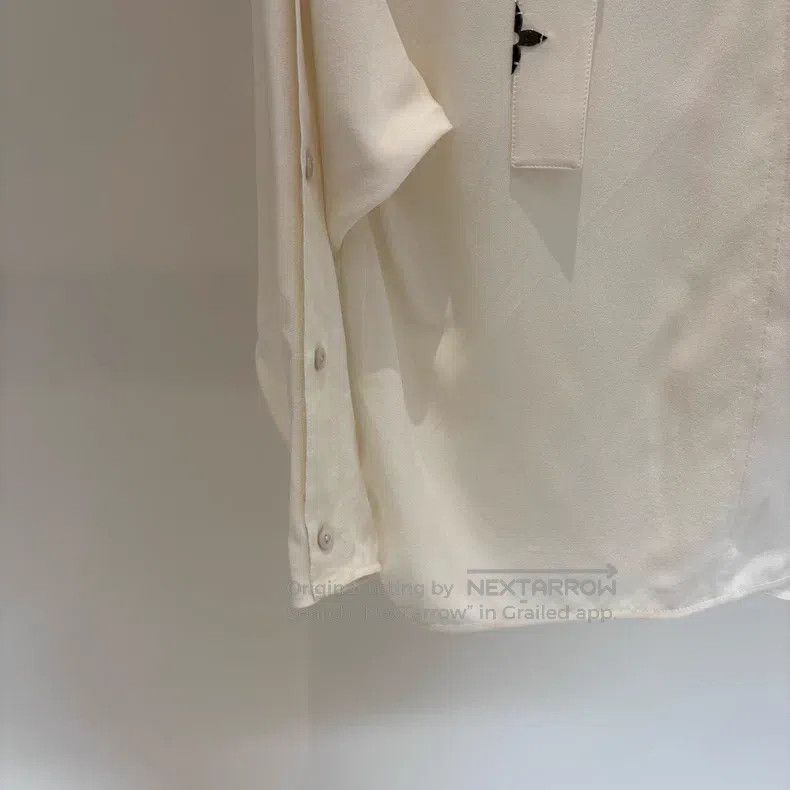 Louis Vuitton Louis Vuitton FW21 Mini Monogram Jacquard Long Sleeve Shir Size XXS / US 00 / IT 34 - 5 Thumbnail