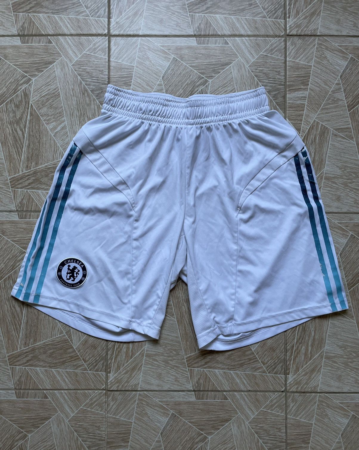 Adidas × Vintage Vintage Adidas Chelsea 2012 Football Soccer Jersey Shorts Size US 36 / EU 52 - 1 Thumbnail