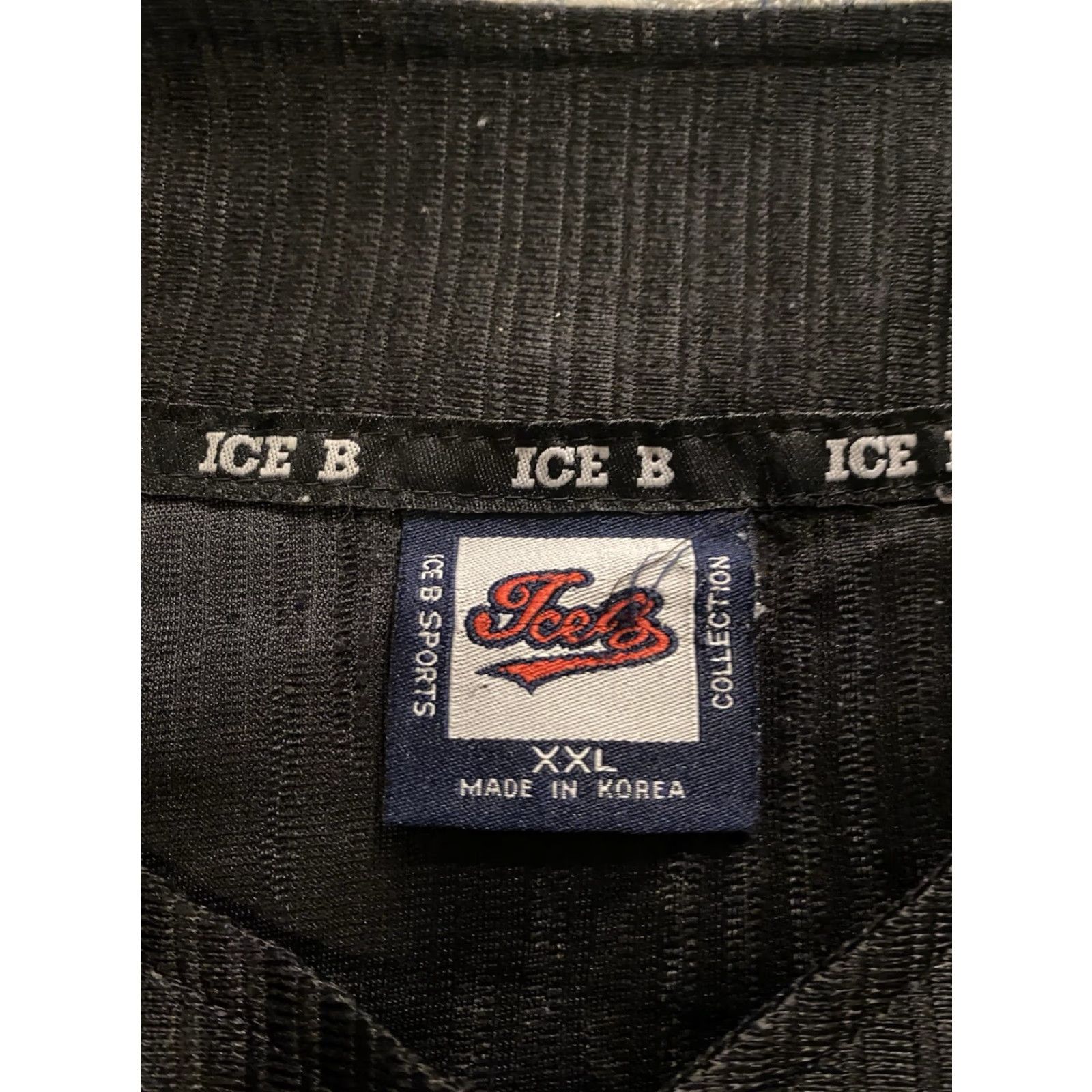 CB Sports VINTAGE 90s Ice B T-Shirt Jersey Hip Hop 2XL Black Short Sleeve V-Neck Men Jeans? Size US XXL / EU 58 / 5 - 4 Thumbnail