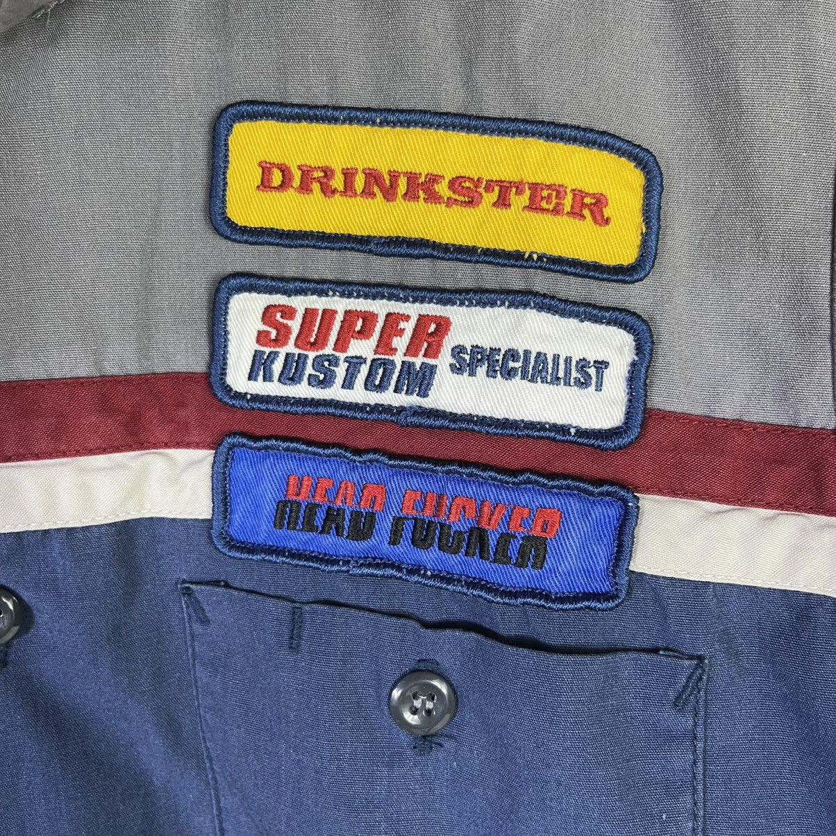 Hysteric Glamour Hysteric Glamour Mad Patches Motor Racer Shirt Size US S / EU 44-46 / 1 - 4 Thumbnail