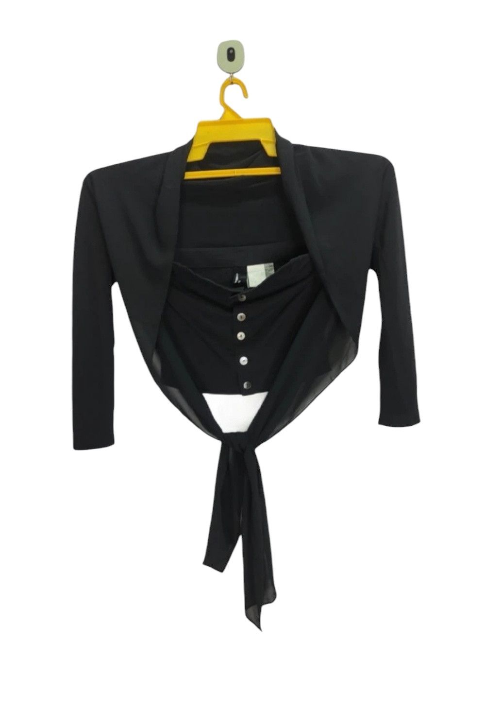 Tricot Comme des Garcons Rare Design Crop Tops