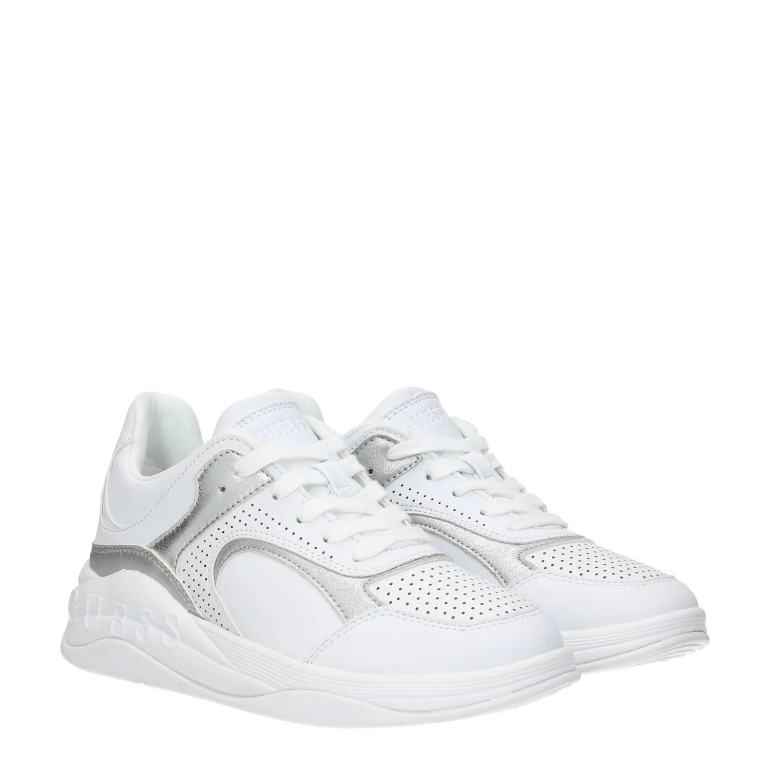 Guess ob1o1e1124 Polyurethane Sneakers in White Size US 10 / IT 40 - 2 Thumbnail