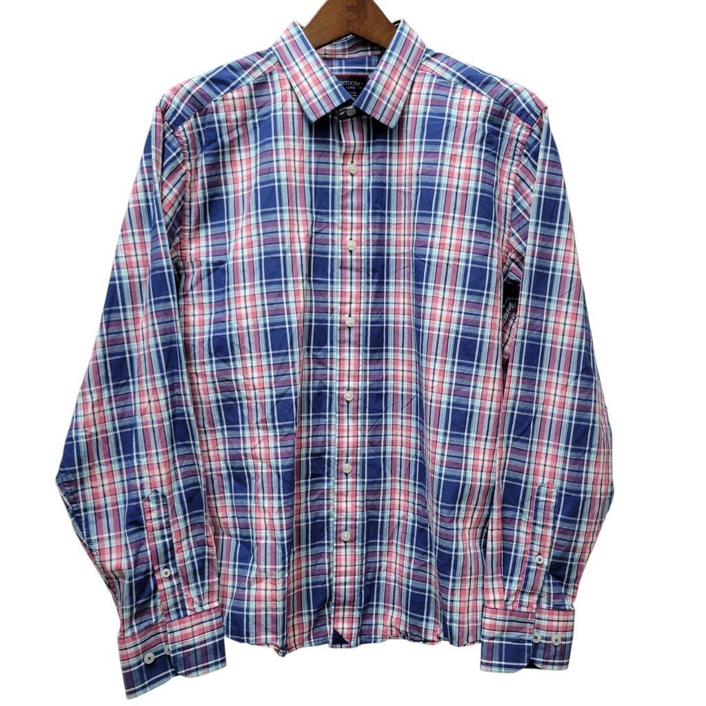UNTUCKit UNTUCKiT Torrey Ridge Men's Long-Sleeves Plaid Shirt Large Size US L / EU 52-54 / 3 - 1 Thumbnail
