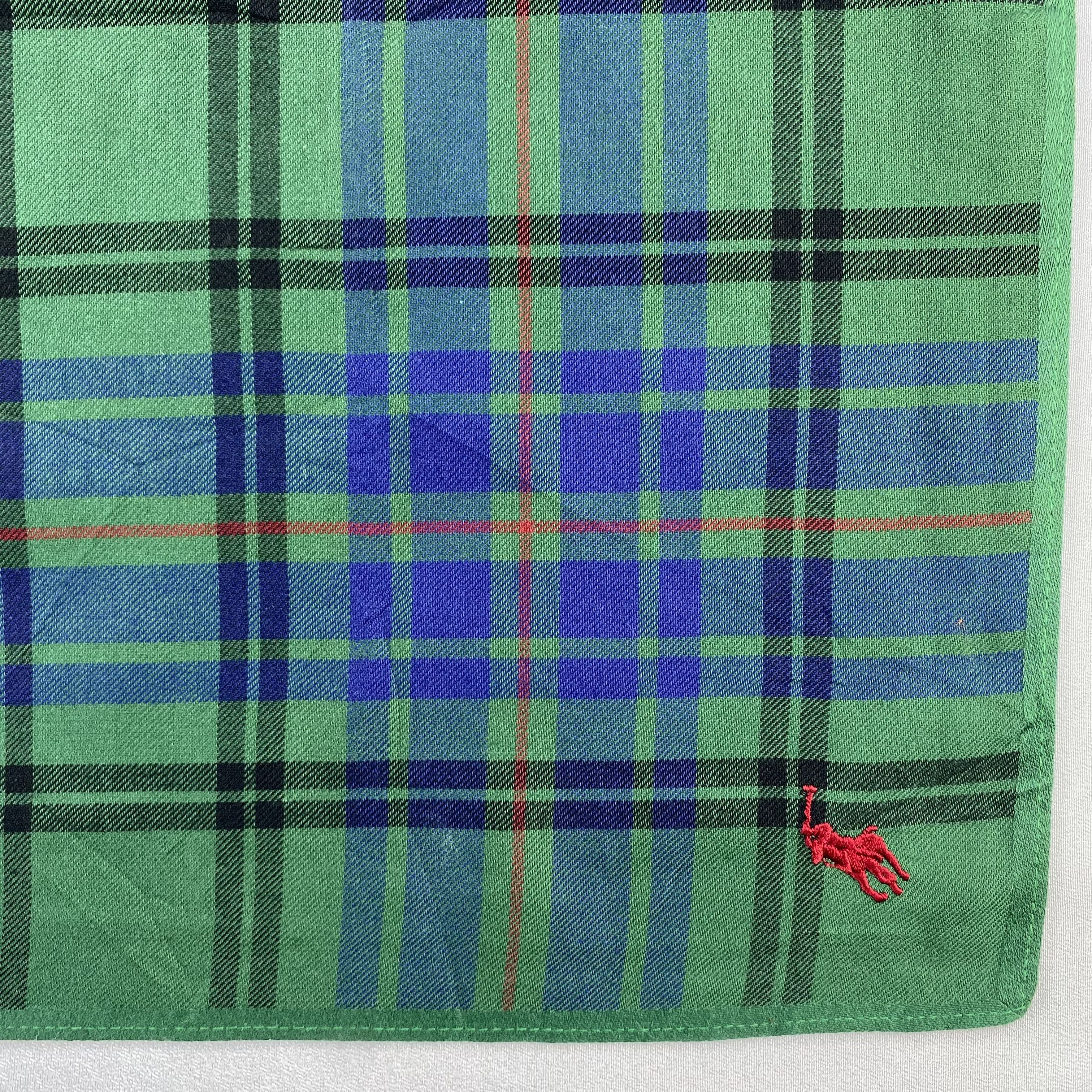 Polo Ralph Lauren × Vintage Polo Ralph Lauren Bandana/ Handkerchief / Neckerchief-P1747 Size ONE SIZE - 3 Thumbnail