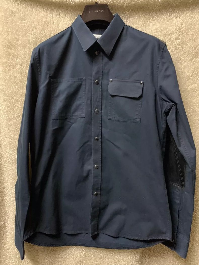 Givenchy Givenchy Men's Long Sleeve Casual Shirt Size US M / EU 48-50 / 2 - 1 Thumbnail