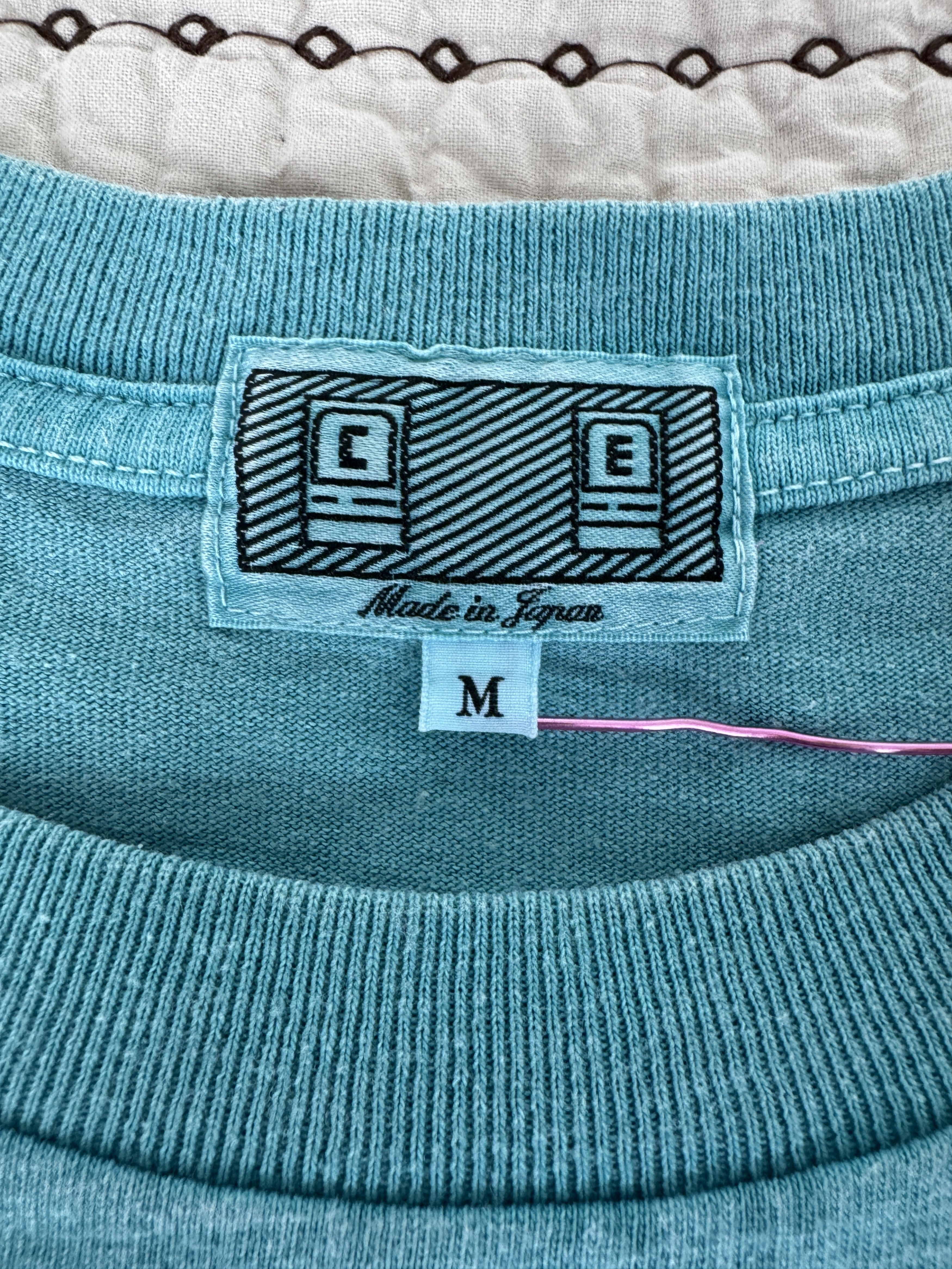 Cav Empt CAV EMPT GRAPHIC SS T-SHIRT TURQUOISE SZ MEDIUM Size US M / EU 48-50 / 2 - 6 Thumbnail