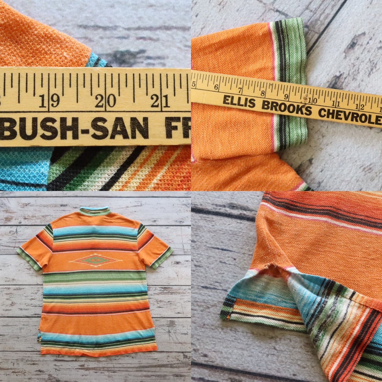 Polo Ralph Lauren VINTAGE Polo Ralph Lauren Polo Shirt Linen Orange Size L Mens Shirt Size US L / EU 52-54 / 3 - 8 Thumbnail