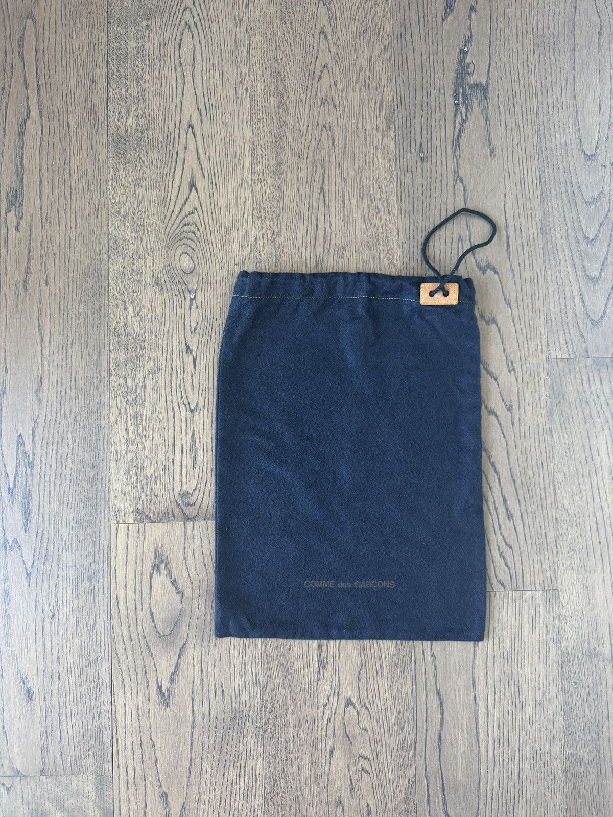 Comme des Garcons Comme des Garcons Japan Dark Blue Fabric Drawstring Dust Bag Size ONE SIZE - 1 Thumbnail