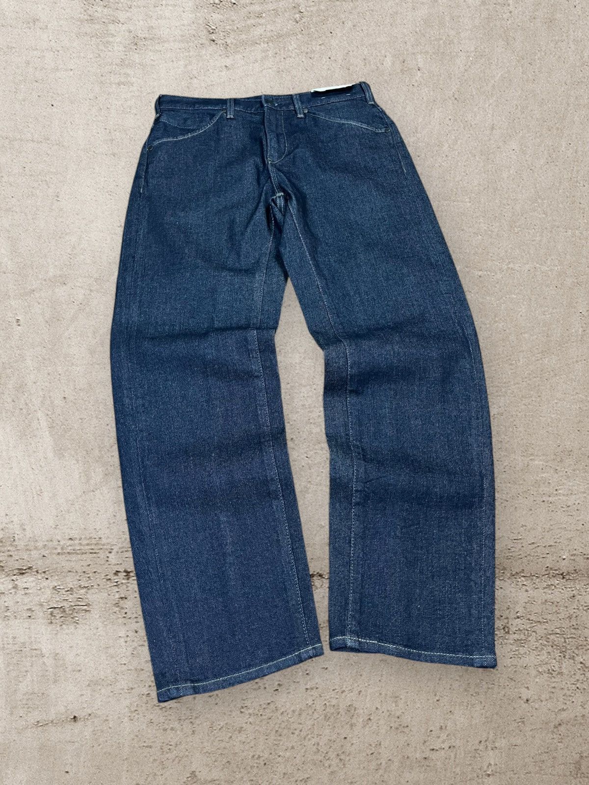 Japanese Brand Uniqlo Denim Engineering Japanes Syle Jeans Pants men @170 Size US 31 - 2 Thumbnail