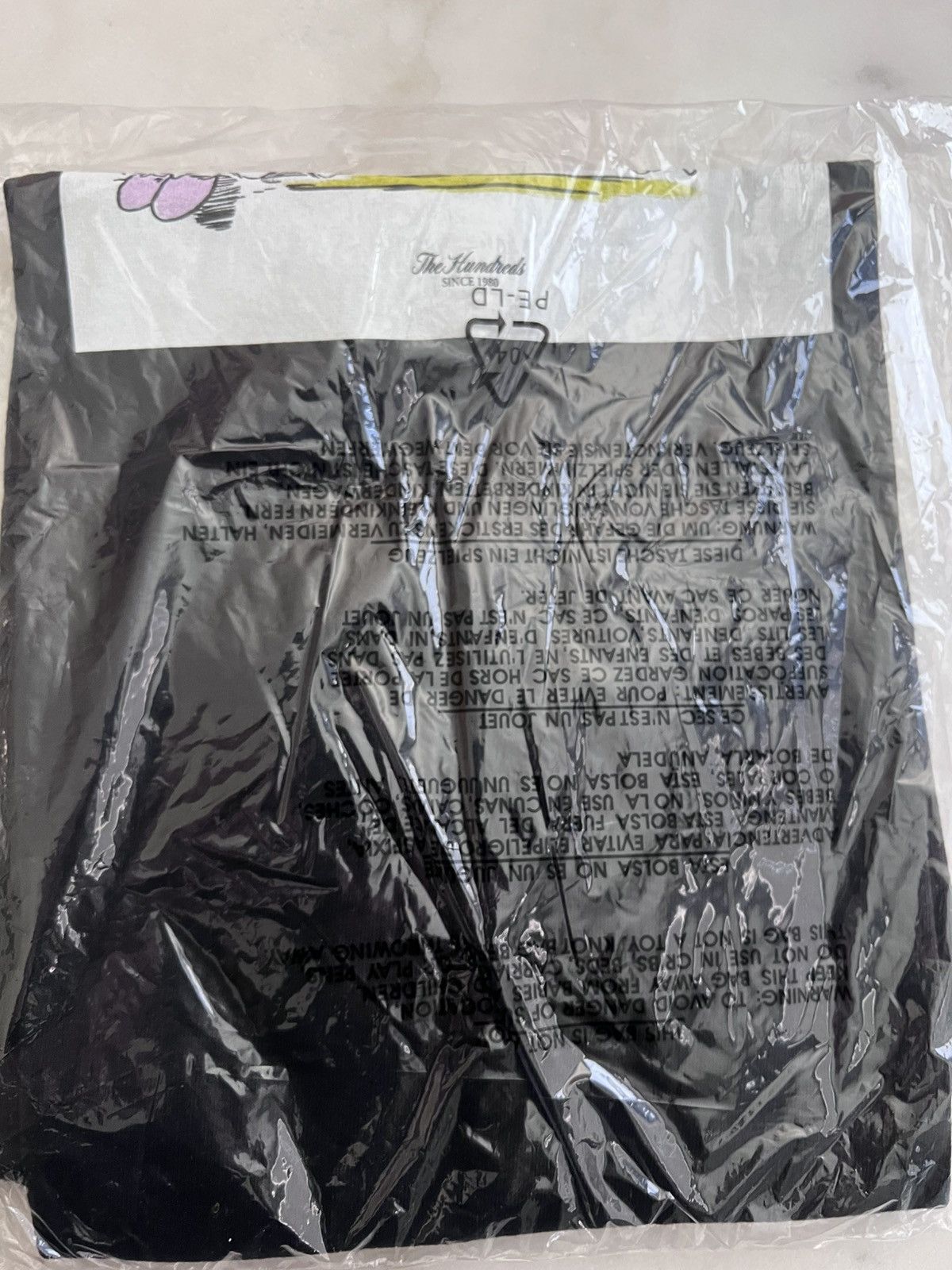 The Hundreds The Hundreds Black Toy Drawing Illustration T-Shirt SZ Small Size US S / EU 44-46 / 1 - 2 Thumbnail