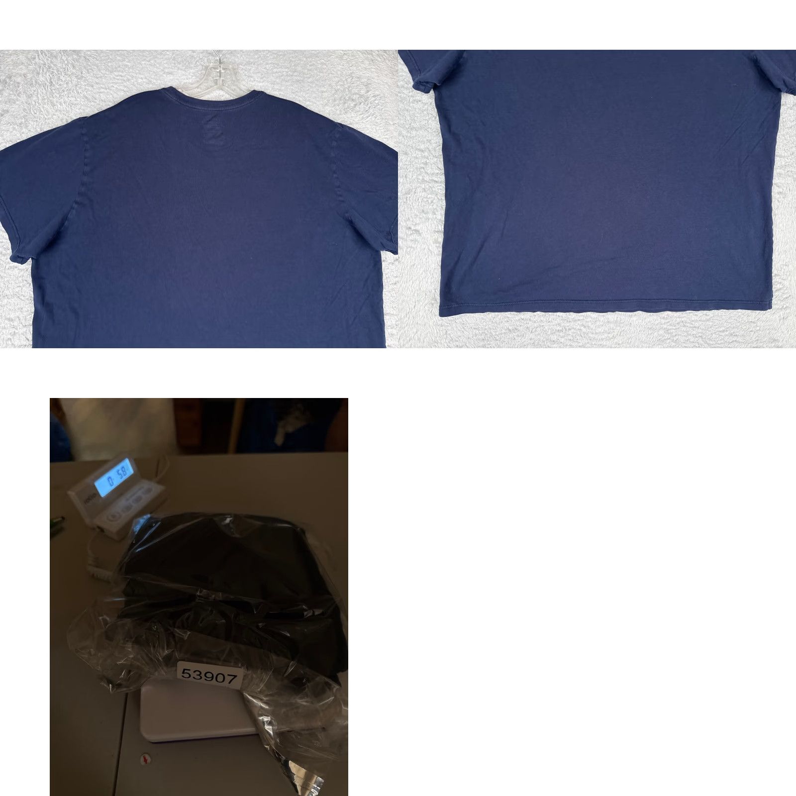 Ralph Lauren Polo Ralph Lauren Shirt Men Extra Large Blue Cotton Crew Neck Short Sleeve Pony Size US XL / EU 56 / 4 - 9 Thumbnail
