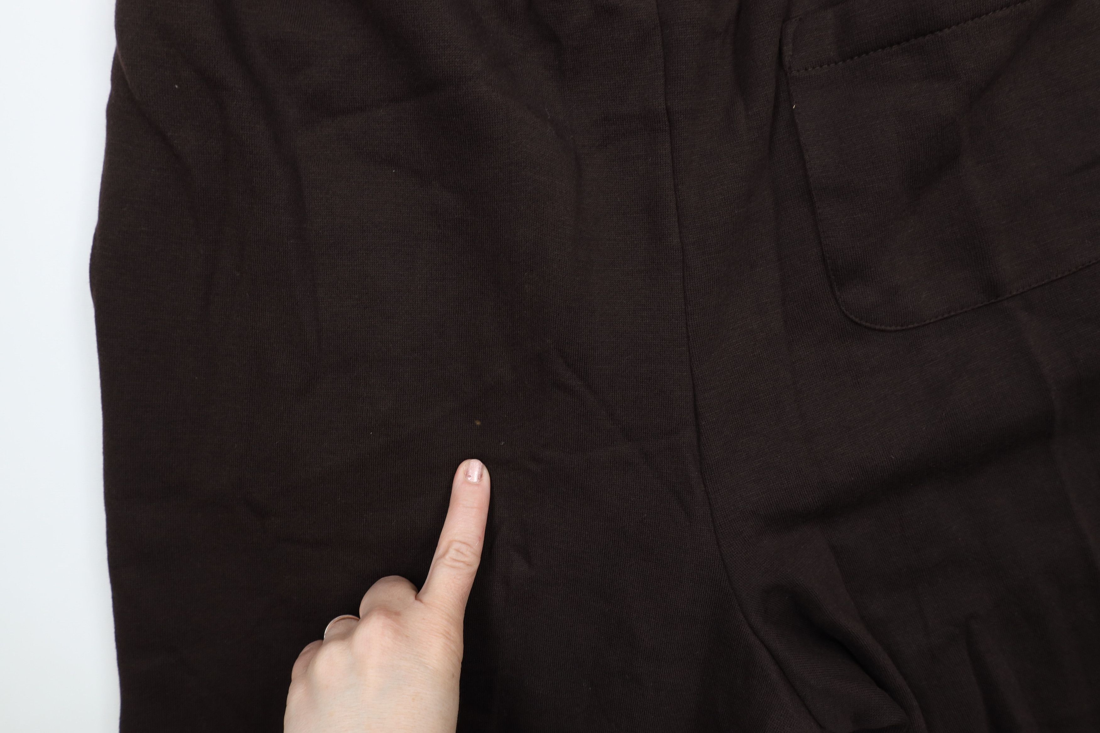 Vintage Vintage 90s Streetwear Baggy Sweatpants Joggers Dark Brown Size US 38 / EU 54 - 11 Thumbnail