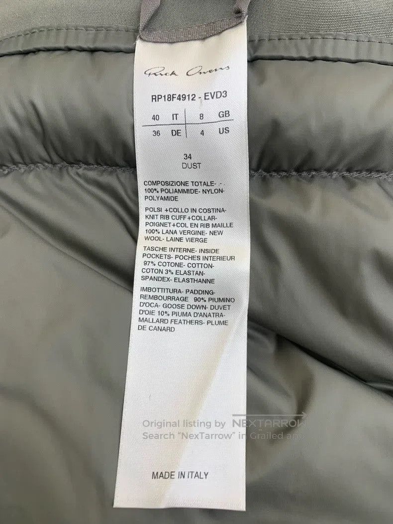 Rick Owens Rick Owens Solid Baseball Neck Loose Green Cotton Flight J Size US XL / EU 56 / 4 - 9 Thumbnail