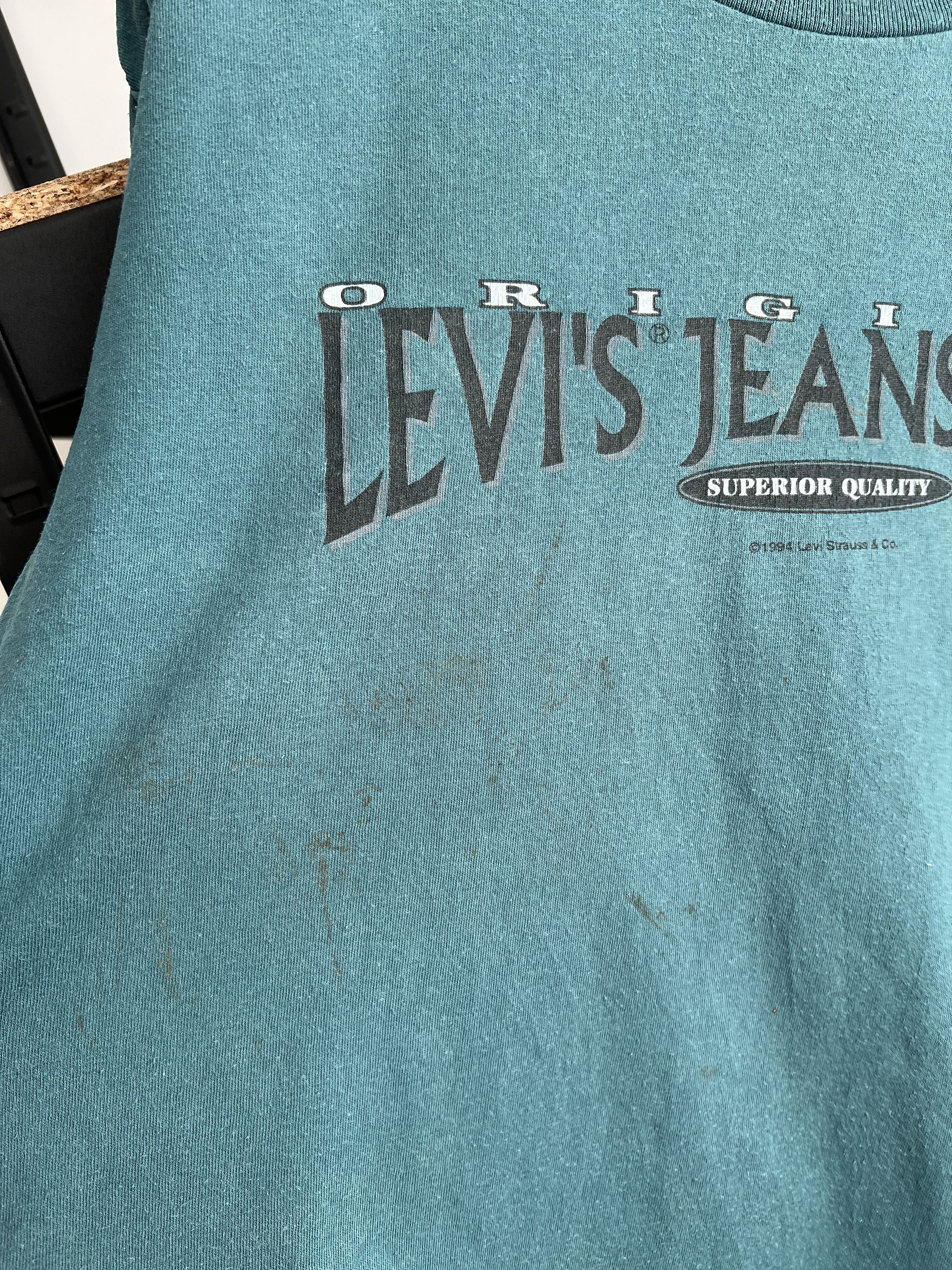 Levi's Vintage 1994 Levis Levi Strauss & Co T-shirt Size US L / EU 52-54 / 3 - 8 Thumbnail
