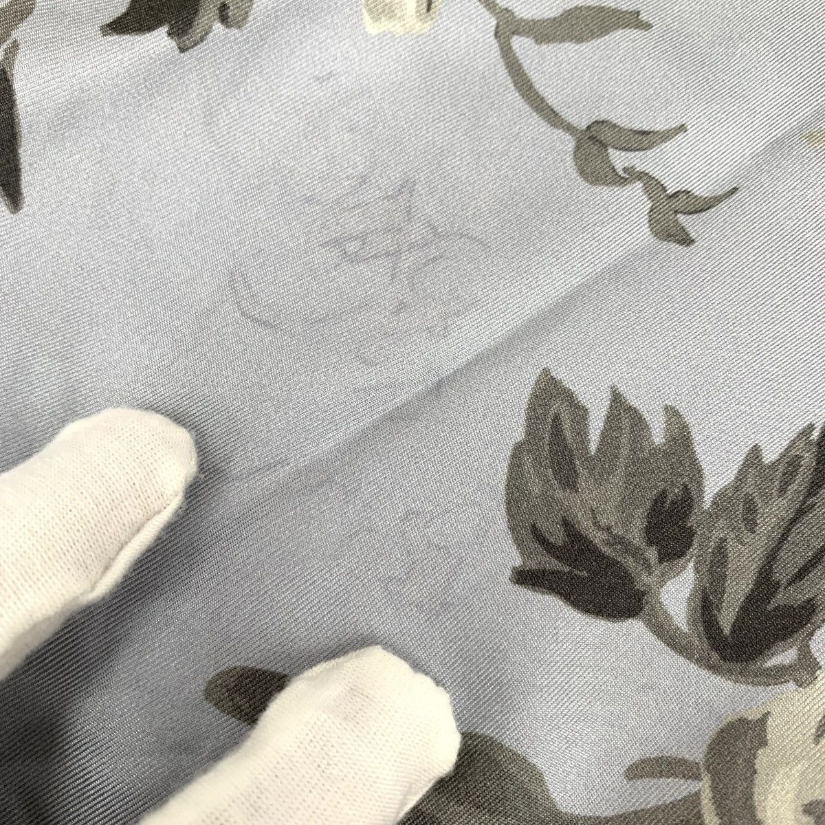 Dior Dior Floral Logo Letter Print Silk Long Sleeve Shirt K26WX Size M / US 6-8 / IT 42-44 - 9 Thumbnail