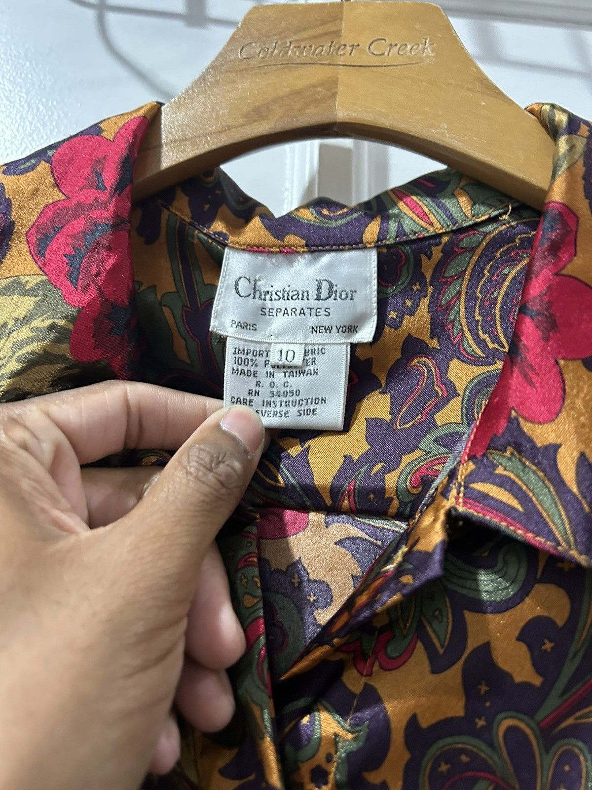 Christian Dior Monsieur × Dior Vintage christian dior silk shirt Size US M / EU 48-50 / 2 - 2 Thumbnail