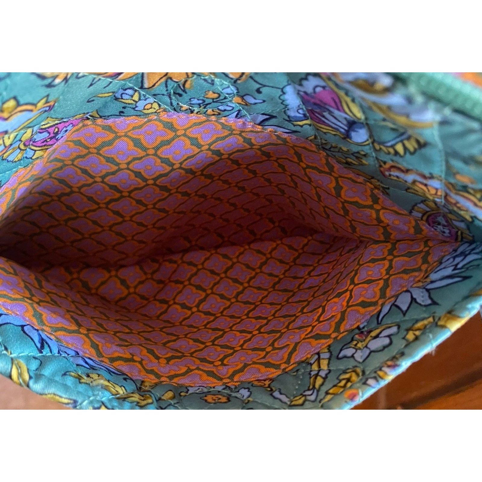 Vera Bradley NWT Vera Bradley Original Hipster Purse Gemstone Paisley $80 Size ONE SIZE - 7 Thumbnail