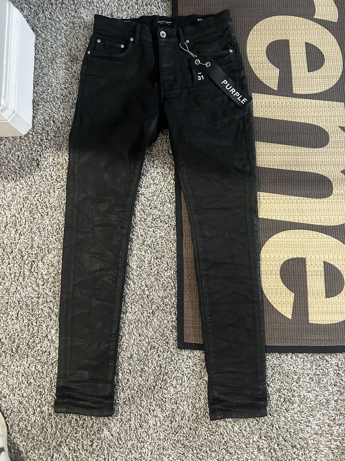 Wax Purple Jeans