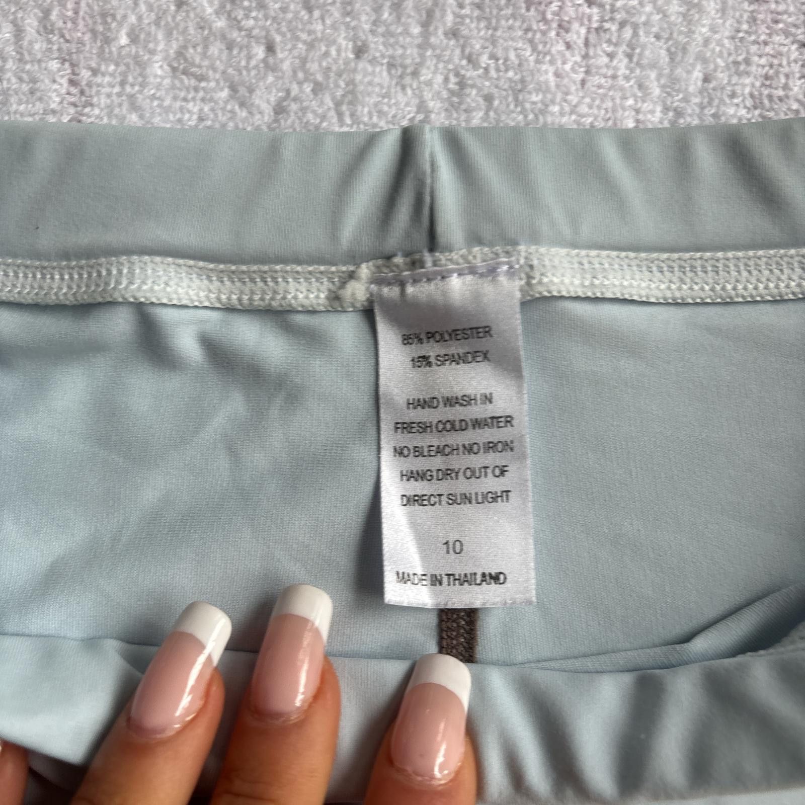 Other y2k blue spandex boy shorts Size 26" / US 2 / IT 38 - 4 Thumbnail