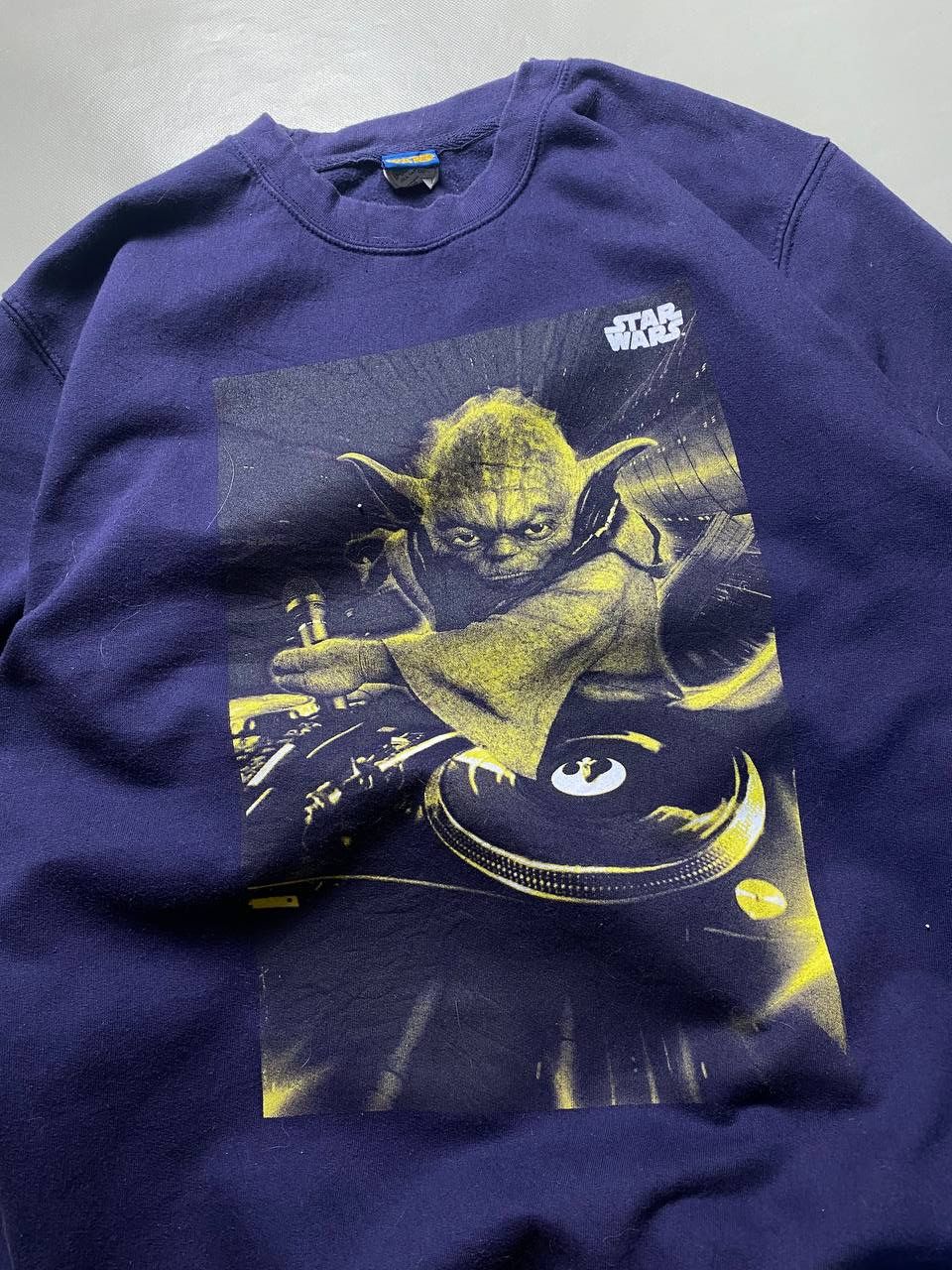 Star Wars Star Wars DJ YODA Big Logo sweatshirt Size US L / EU 52-54 / 3 - 3 Thumbnail
