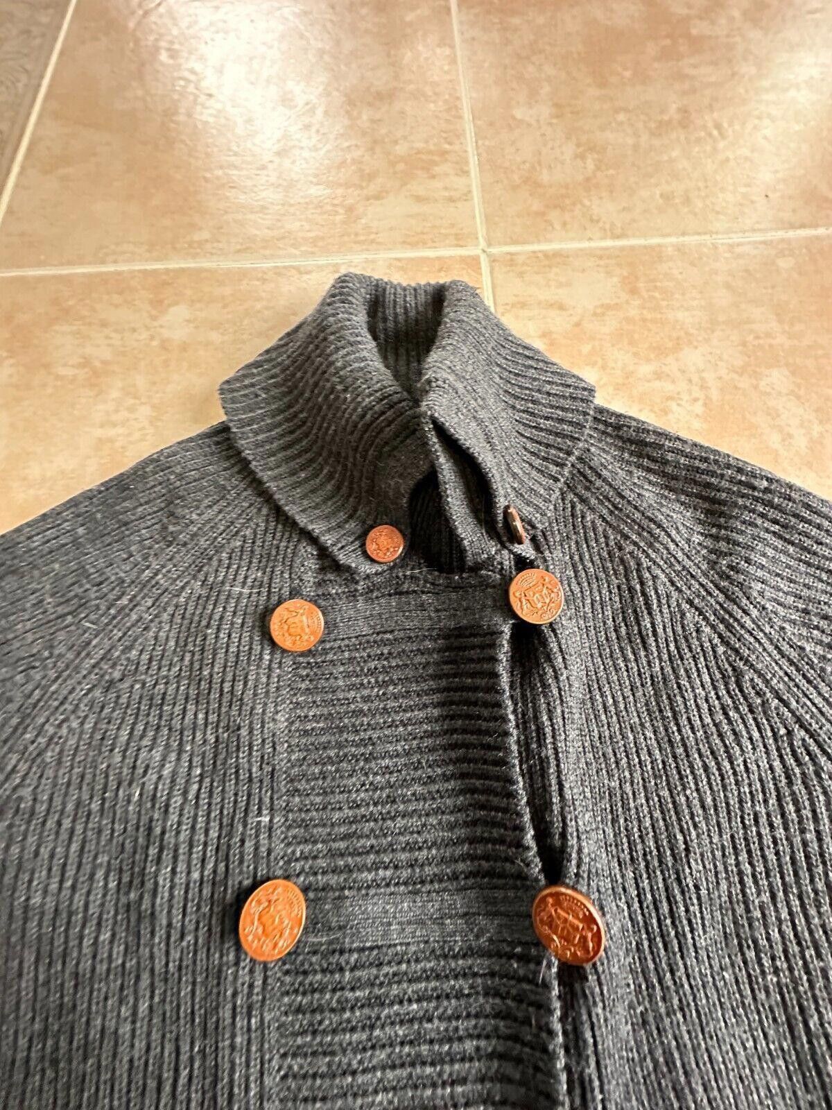J.McLaughlin J McLaughlin Sweater Merino Wool Military Heavyweight sz L Size L / US 10 / IT 46 - 6 Thumbnail