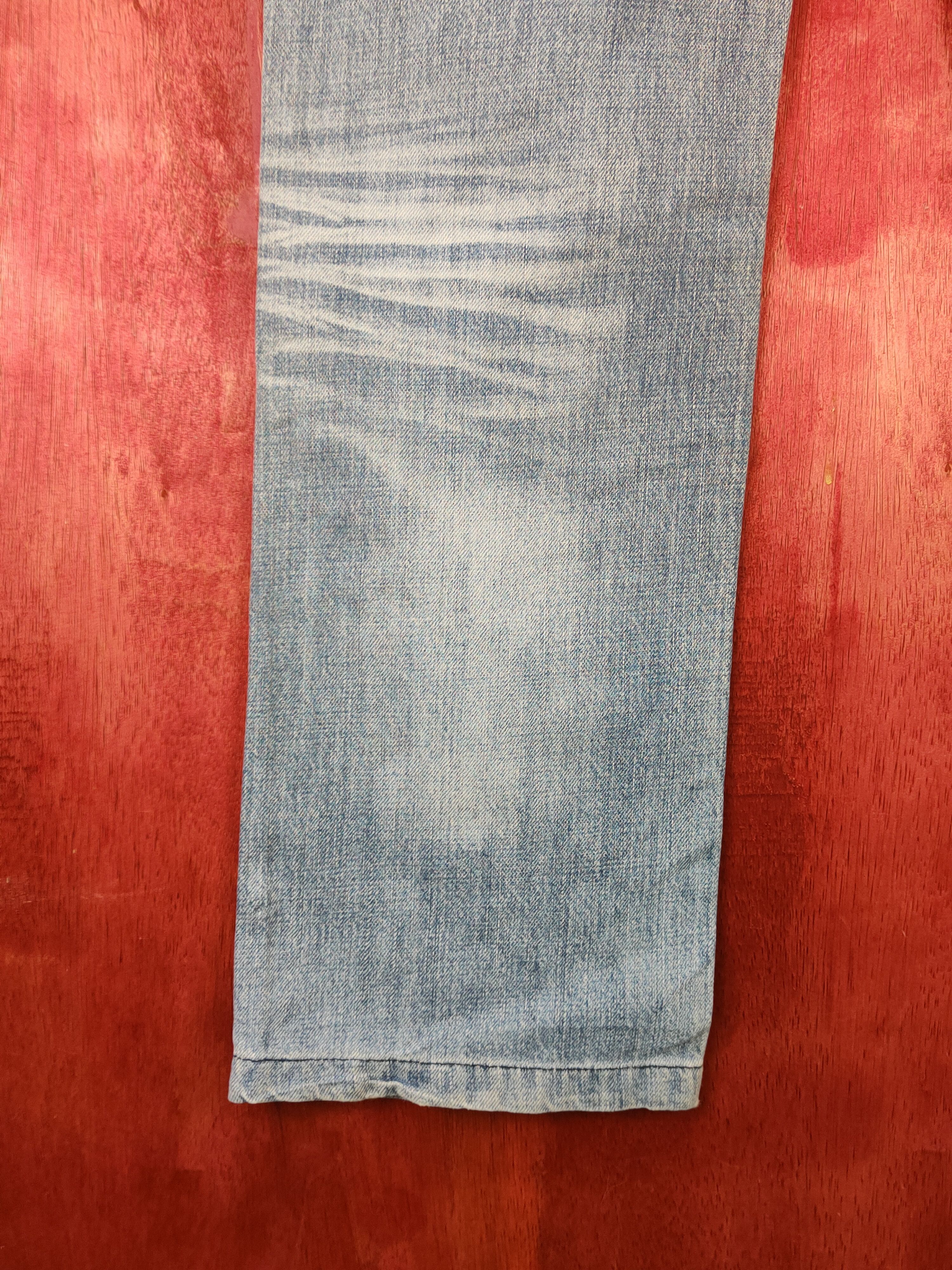 Gotcha Gotcha Blue Distressed Multipocket Denim #S1615 Size 32" / US 10 / IT 46 - 12 Thumbnail