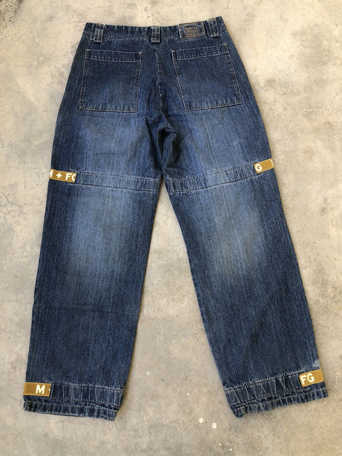 Marithe + Francois Girbaud Le Jean Marithe Francois Gurbaud Y2k M+FG Strap Baggy Denim Size US 34 / EU 50 - 20 Thumbnail