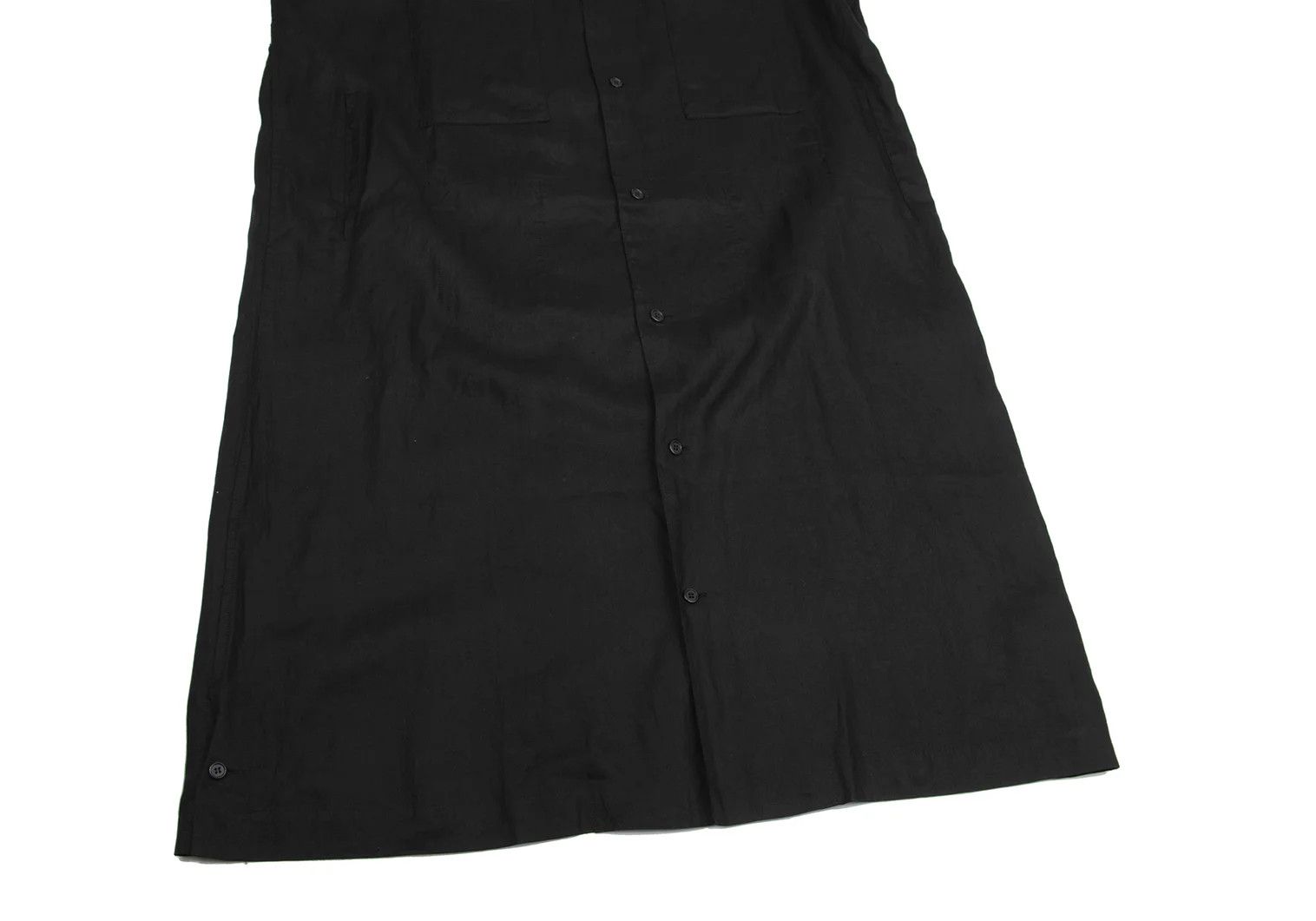 Yohji Yamamoto Yohji Yamamoto Linen Epaulet Shirt Coat Size US M / EU 48-50 / 2 - 10 Thumbnail
