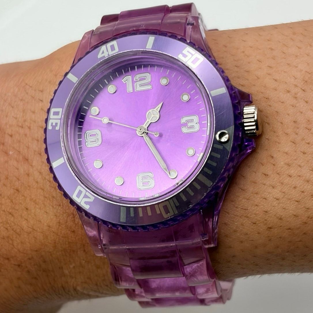 Other Purple Retro Watch Size ONE SIZE - 2 Thumbnail